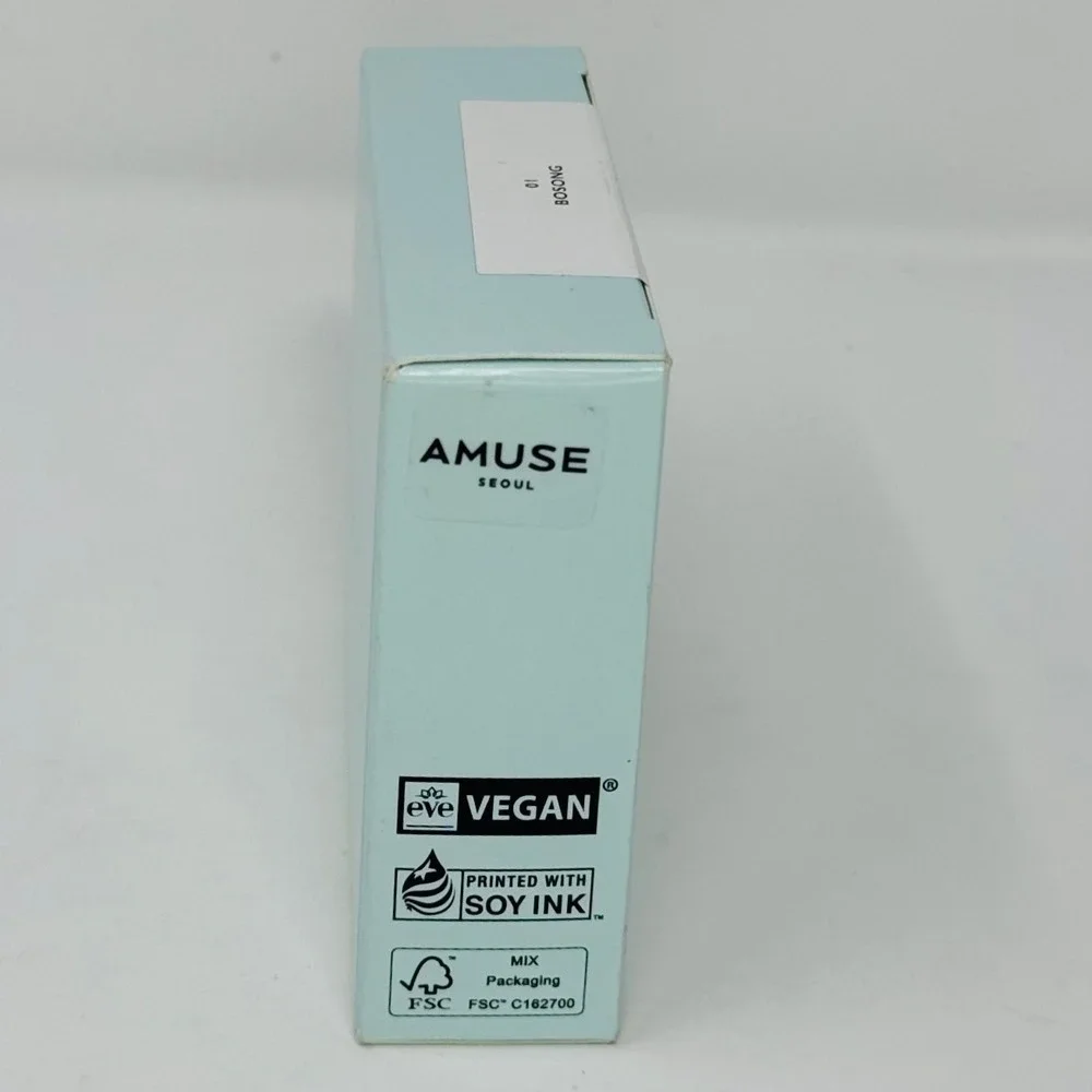 NIB- AMUSE - Meta Fixing Vegan Cushion -‎ #01